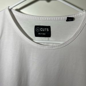 Cuts Split-hem Tee